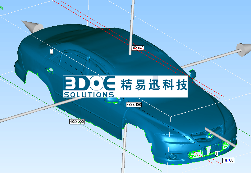 大型物体扫描cq9官方网站试玩的解决方案--三维扫描仪结合摄影测量