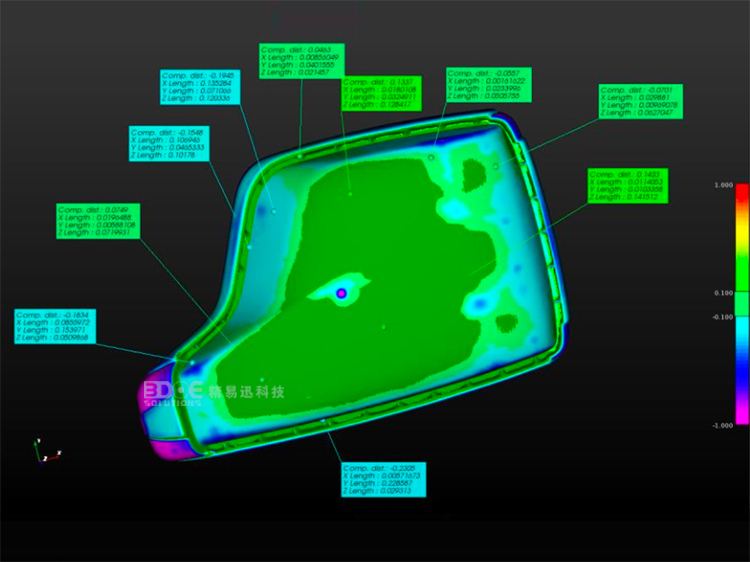 汽车空调配件三维检测成功案例-三维检测cq9官方网站试玩的解决方案提供商